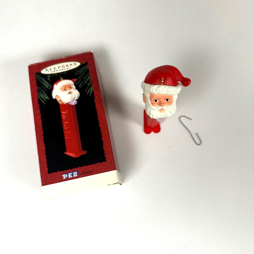 Hallmark Keepsake Ornament 1995 PEZ Santa Claus Vintage Christmas QX5267